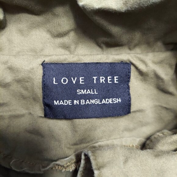 Love Tree Women's Army Green Hooded Utility Vest - Picture 5 of 7